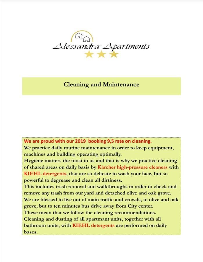 Alessandra Apartments 스베티스테판 외부 사진